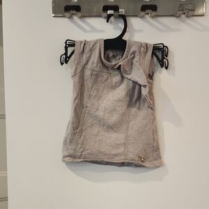 Trois Moutons Gray Sleeveless Top